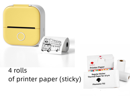 Portable sticker Printer